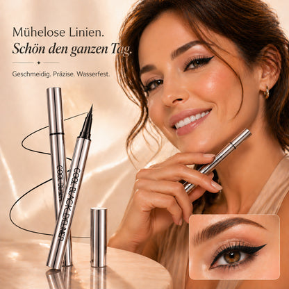 Wasserfester Eyeliner. Der hält.