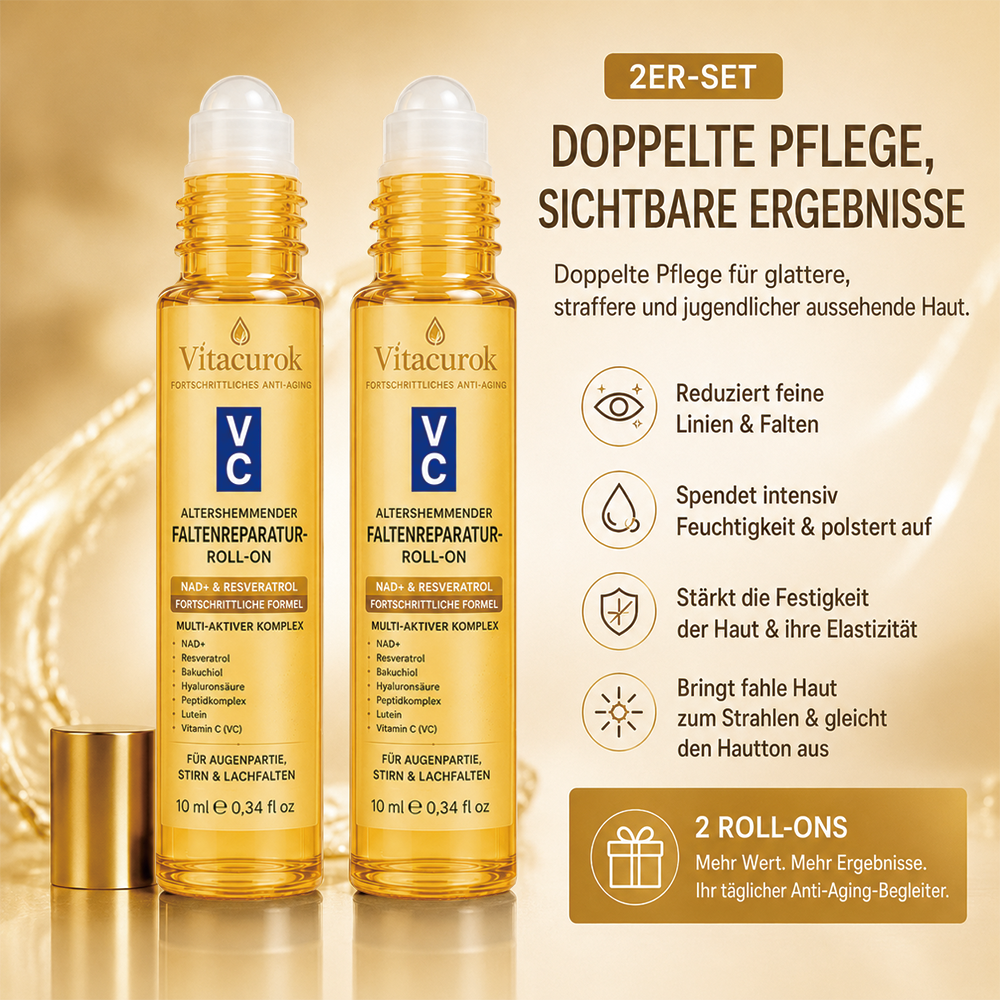 Kaufe 1. erhalte 1 gratis: The Express Anti-Wrinkle Care – Vitacurok™ (2 Flaschen)