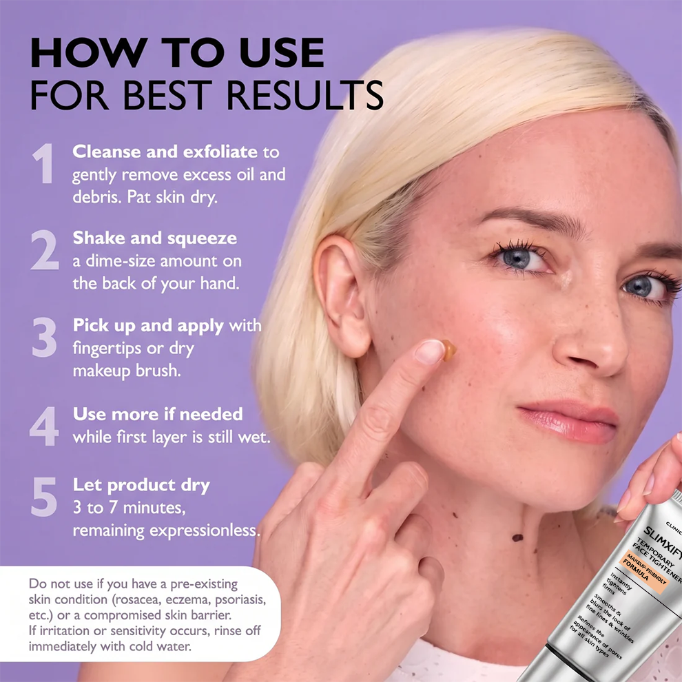 Instant Temporary Face Tightener-Wear Formula