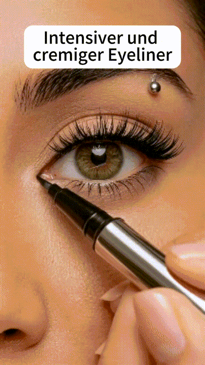 Wasserfester Eyeliner. Der hält.