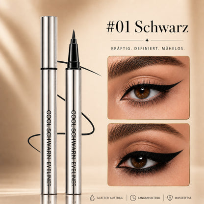 Wasserfester Eyeliner. Der hält.